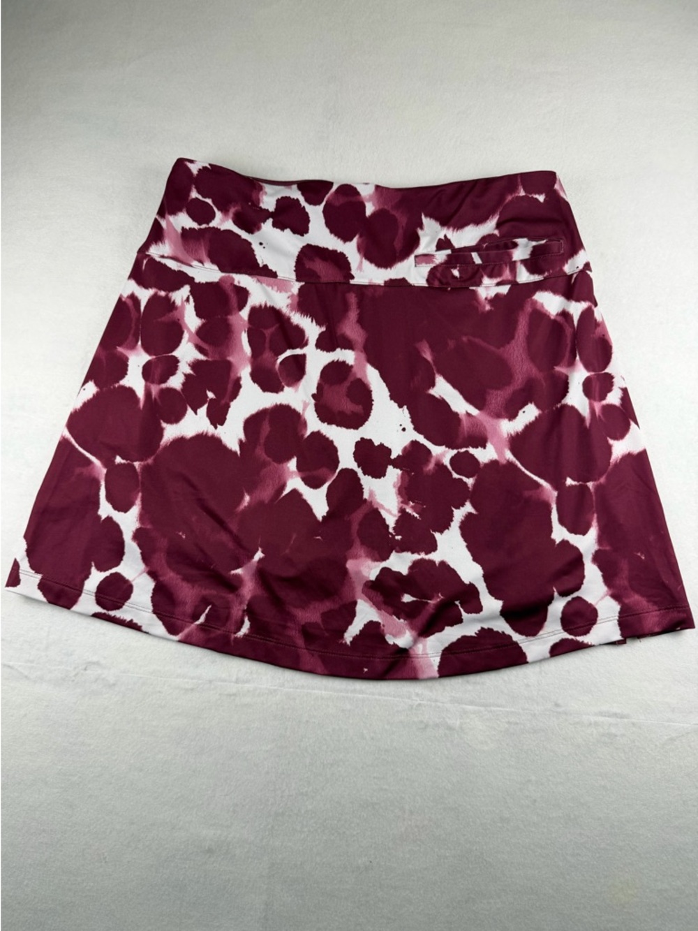 Nike Dri Fit‎ Skort Pink Abstract Print Athletic Skirt Shorts Size M